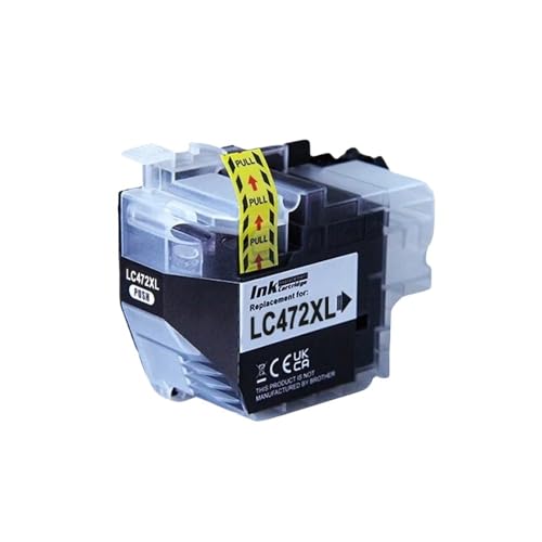 Cartouche LC472 noire compatible pour imprimer vos dossiers à la maison