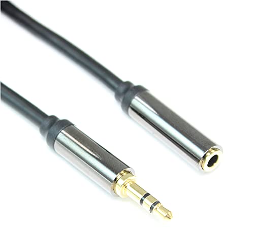 Cable extensión 3.5mm macho a hembra 35 pies miniatura 1