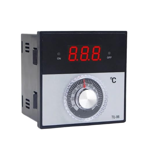 Evita variaciones de calor con este termostato digital J 0-300°C para tableros de 380V