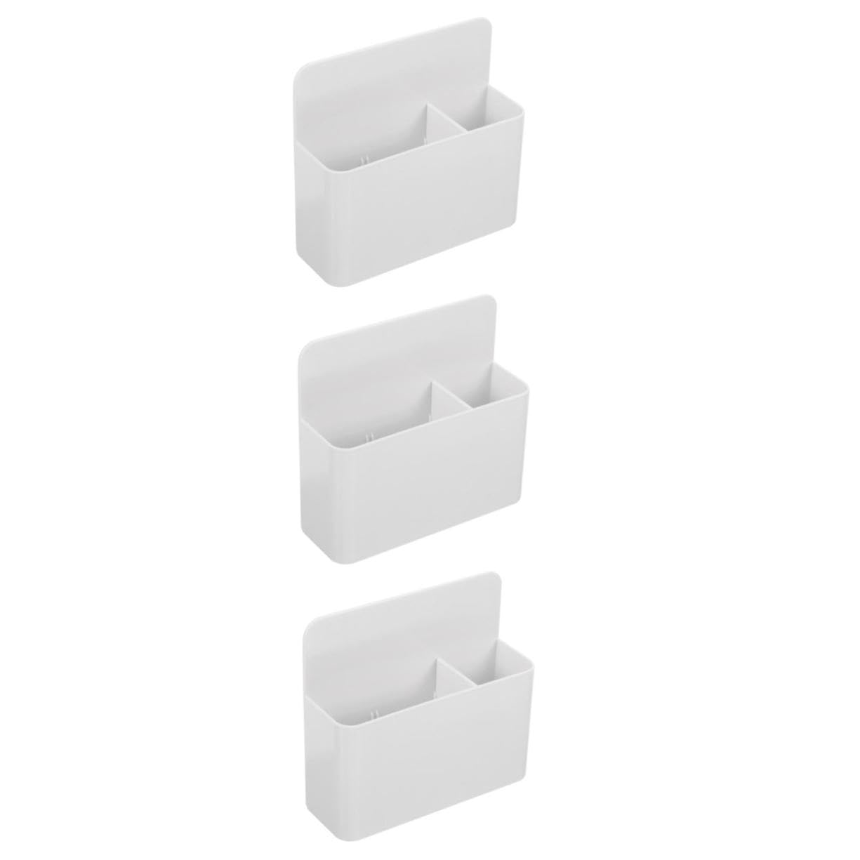 OSALADI 3 Pezzi Organizzatore Magnetico per Penne e Marcatori per Lavagna Bianco per Ufficio e Casa Resistente e Facile Usare Adatto per Scuola e Lavoro