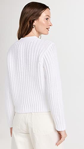 Image of Vince Women's Wave Rib Cardigan
