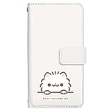 [iPhone17ProMax] 用 スマホケース 手帳型 アイフォン17プロマックス 17promax カバー キャラクター 犬 ポメラニアンもち グッズ mal 8491-B. ライトベージュ スマートフォン ケース PUレザー カードスロット スマホゴ