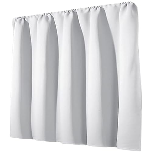Rideau occultant moderne blanc pour séparation de pièce et salon - 3