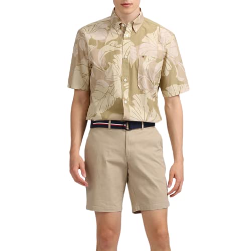 Tommy Hilfiger Men's WCC Brooklyn Short B. Twill + Belt Classic Beige, Beige, 28 NI