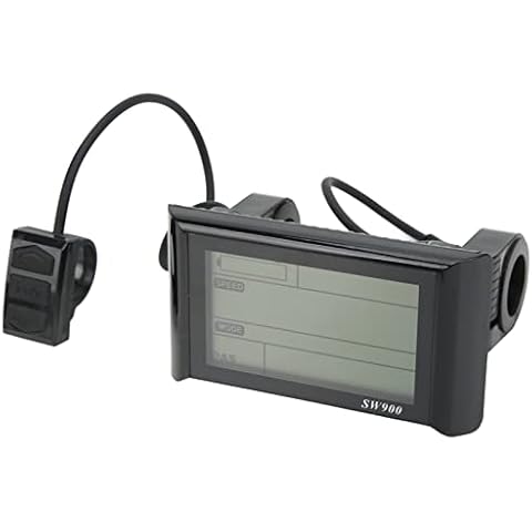 FOKH Electric bike LCD screen, easy installation. Durable, virtually clear display. Electric bike speedometer, rugged for mountain bikes Cover