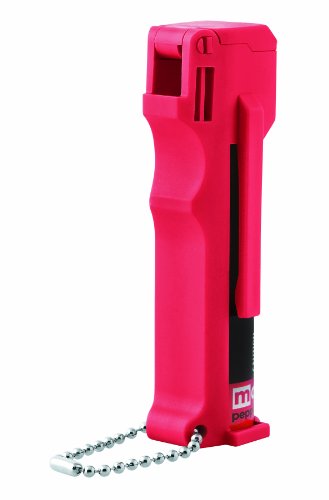Mace Brand Keyguard Mini Pepper Spray, Black – Accurate 5’ Powerful Pepper Spray Keychain For Women & Men – Refillable Mace Spray, Self Defense Flip-Top Safety Cap For Fast Access – Easy To Use #TOP5
