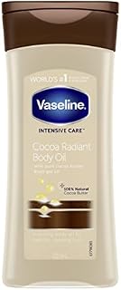 Vaseline Intensive Care Cocoa Radiant 100% natural cocoa butter Body Oil for dry skin 200 ml