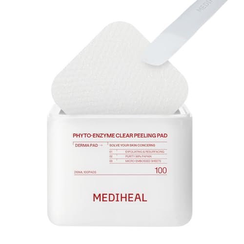 MEDIHEAL OFFICIAL(���f�B�q�[��) �X�N�G�A�g�i�[�p�b�h 100������ Square Facial Toner Pads 100P �u���~�b�V���p�b�h �ӂ����p�b�h �X�L���P�A �؍� �R�X�� ((NEW)�t�B�g�G���U�C��)