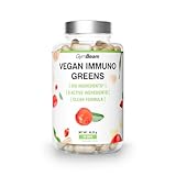 GymBeam Vegan Immuno Greens - Energie-Booster & Immunschutz mit Pflanzenkraft, hochwertige...