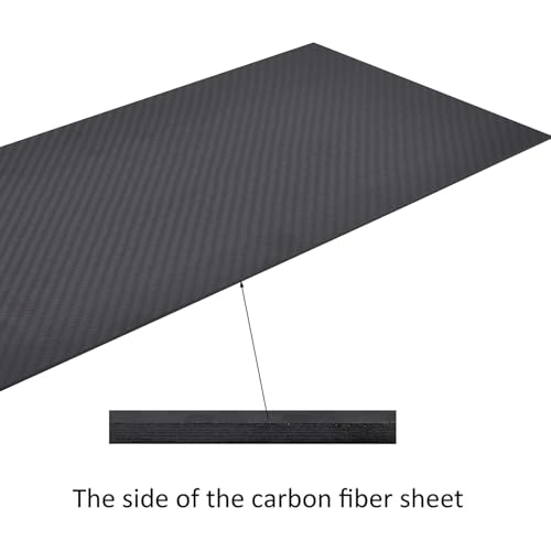 Feuille de fibres de carbone 3K mate pour alléger vos drones et châssis RC