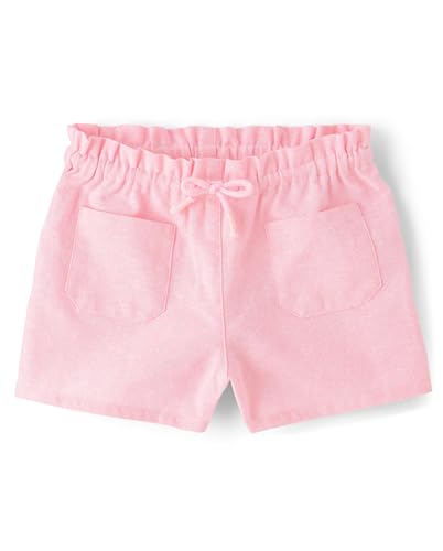 Image of Gymboree Girls and Toddler Tie Front Linen Shorts