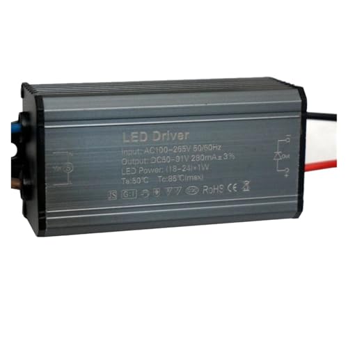 Driver LED 3W étanche transformateur de puissance 24W pour spot extérieur