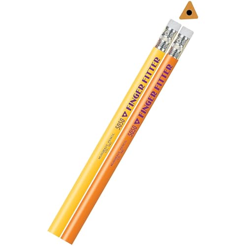 Lápices Musgrave Finger Fitter con borrador x36 miniatura 1