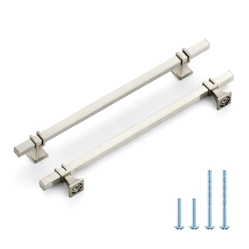 HOME EDIT Brushed Nickel Pulls Cabinet Handles 8-3/4 Inch 25 Pack