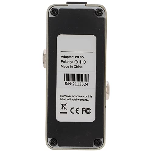 Pédale d’effet de guitare électrique, pédales d’effets True Bypass Accessoire Simulateur de boîtier en métal Prise audio mono 1/4″ pour instrument - Les Beatles, Paul McCartney, John Lennon, RIngo Starr, George Harrison Pédale d'effet de guitare électrique, pédales d'effets True Bypass Accessoire Simulateur de boîtier en métal Prise audio mono 1/4" pour instrument – Image 3