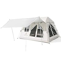 Amazon.co.jp: MOBI GARDEN テント 2-4人用 拡張キャノピー キャンプ