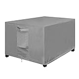OutdoorLines Outdoor Waterproof Patio Ottoman Covers - Rectangle UV-Proof Patio...