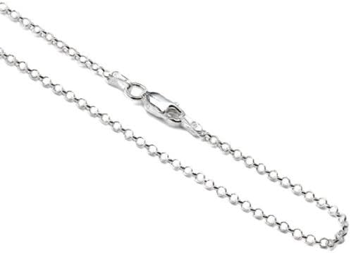 Graciana Sterling Silver 1mm Rolo Chain 