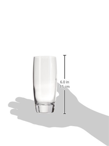 Luigi Bormioli Michelangelo 10.5 Oz Beverage Glasses, Set Of 6, Clear #TOP6