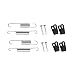 Brake Shoes Spring Kit for Club Car 1980 UP DS & Precedent Golf Carts Gas/Electric 1018163-01, 1011466