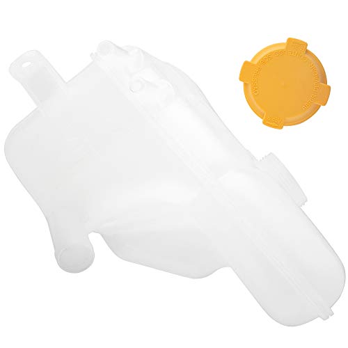 Boxi Coolant Overflow Tank Recovery Bottle Expansion Reservoir With Cap Compatible With Ford Focus 2000 2001 2002 2003 2004 2005 2006 2007 (2.0L & 2.3L Engines Only) 3S4Z8A080Ac 5S4Z8101Aa 603-216 #TOP2