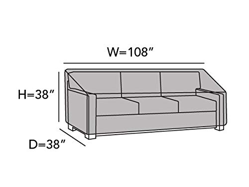 image for Covermates Outdoor Patio Sofa Covers – Ultima Ripstop – Heavy Duty