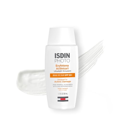 ISDIN Eryfotona Actinica SPF 50+ | Mineral Sunscreen for Face wit...
