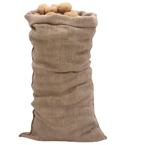 SKM Sacos de Yute 30 Unidades 65x135 cm 100% Yute 220 g/m²,Maletas y Bolsos de Viaje,Marrón,155806