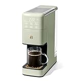 IT'S BRAZILIAN Perfect Grind Programmable Single Serve Coffee Maker, Sage Green by Drew Barrymore