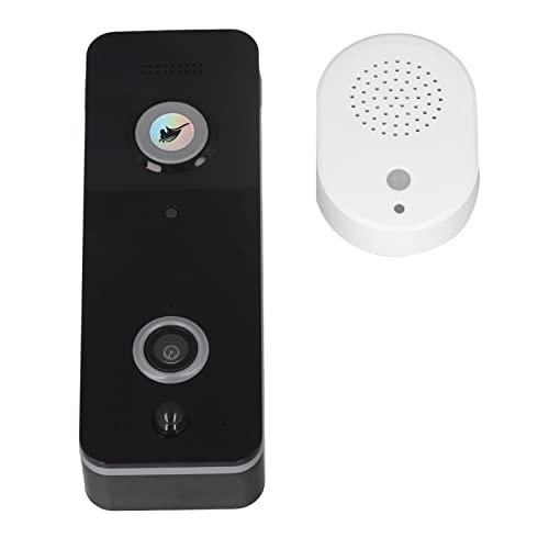 Câmera de campainha, anel sem fio IP65 resistente à água, campainha compatível com WiFi, armazenamen