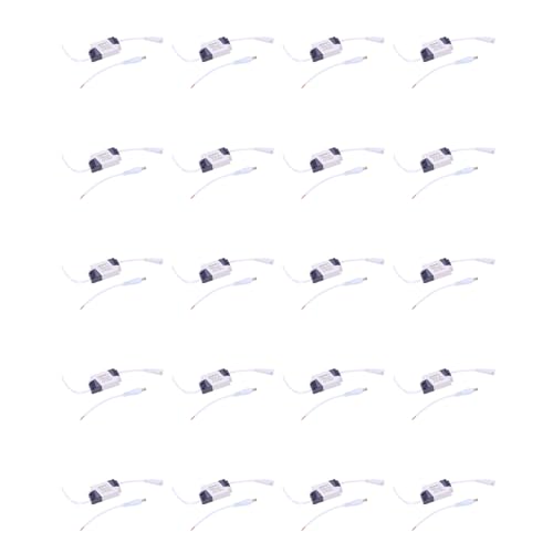 Wsikafxn 20X LED �g�����X - �R���X�^���g�g�����X 4-7W LED �h���C�o�d���g�����X DC12-24V �ϋv