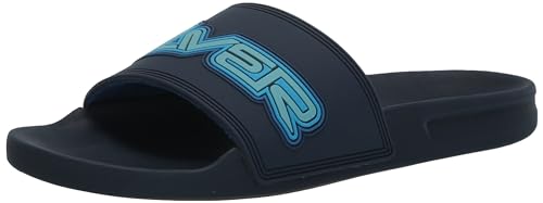 Quiksilver mens Men's Rivi Wordmark Ii Slide Sandal