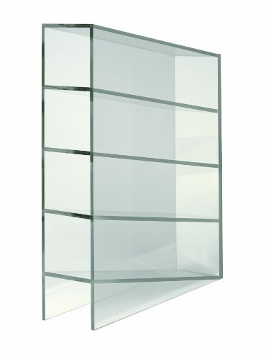 Heathrow Scientific Acrylic Manual Pipette Rack with 4 Compartments, Clear