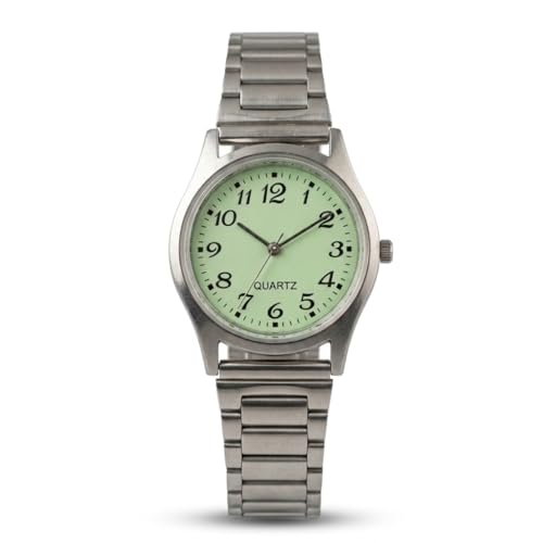 Image of PANJATAN Women's Classic Quartz Watch - Uniques - Stainless Steel Silver Chain - Stylish Ladies Analog Wrist Watch (30mm)