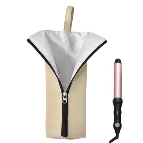 Portatile da usare: progettata come soluzione per lo styling all'aperto, questa borsa per attrezzi per capelli è leggera, portatile e facile da trasportare, garantendo che funga da accessorio da viaggio ideale in dimensioni compatte per una portabilità senza soluzione di continuità