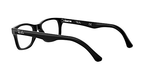 Ray-Ban Rx5228 Square Prescription Eyeglass Frames, Black/Demo Lens, 53 Mm #TOP4