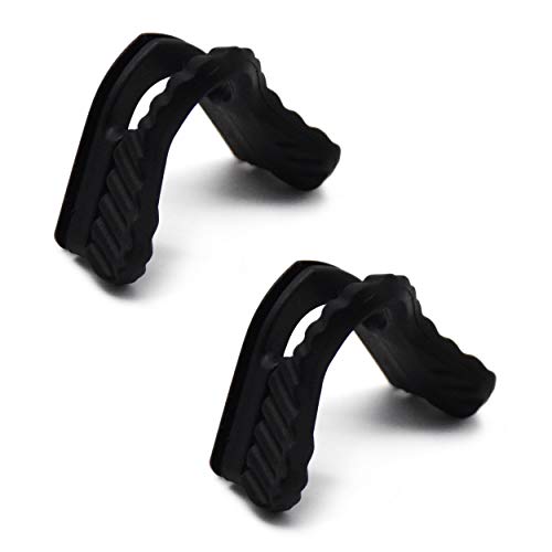SOODASE Noir 2 pcs Remplacement des plaquettes nasales Pour Oakley M Frame Sweep/Heater/Hybrid Series Des lunettes de soleil
