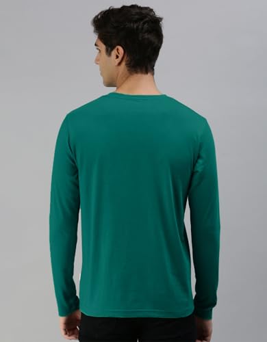 Image of Veirdo Men's Full Sleeve Printed T-Shirt | Trendy Graphic Print Tee