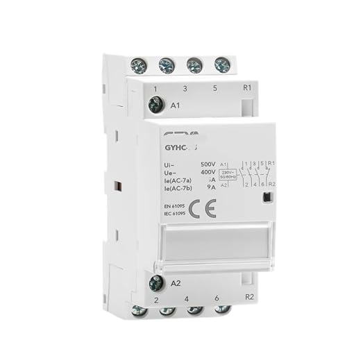Contacteur automatique AC230V 4P 25A 2NO2NC pour résoudre les surcharges de tableau