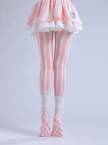 Image of Sahabowi Women's Sheer Tights, Digital Print Designs Stockings