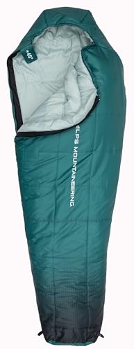Bolsa de dormir ALPS Mountaineering Vibe +40° F, ligera para 3 estaciones, forma momia con aislamiento TechLoft Micro, shell ripstop y bolsa de compresión para camping, senderismo y mochilero miniatura 4