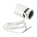 Gdfnmogo Attuatore termico elettrico AC230V, filettatura M30x1.5mm, materiale PC bianco, garanzia di controllo preciso del riscaldamento per riscaldamento a pavimento e sistemi di radiatori (filo di immagine