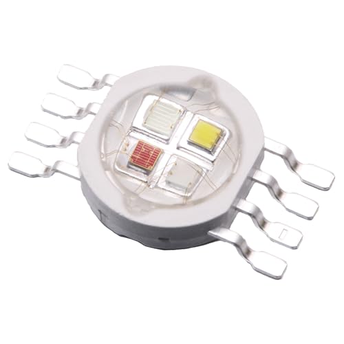 10pcs high power led chip 12w rgbw super bright light emitter components diy lighting project 350ma140degcct 6000-8000k