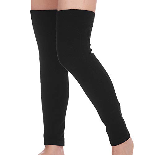 Joelheiras, Andoer Joelheiras de inverno quente joelheiras mangas compridas térmica para pernas supo