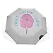Produktbild Travel Umbrella with Cover Sweet Tasty Cotton Candy Windproof Rain Umbrella Women Rain & Wind Resistant Compact and Lightweight for Business and Travels