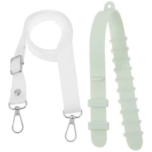 Toyvian Correa De Mano Para Hervidor De Agua Botella De Agua Transportador Simple Portabotellas Al Aire Portabotellas Con Correa Sostenedor De Botella Planchar Green