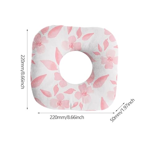 Oreiller perçage oreille coussin donut ergonomique microfibre