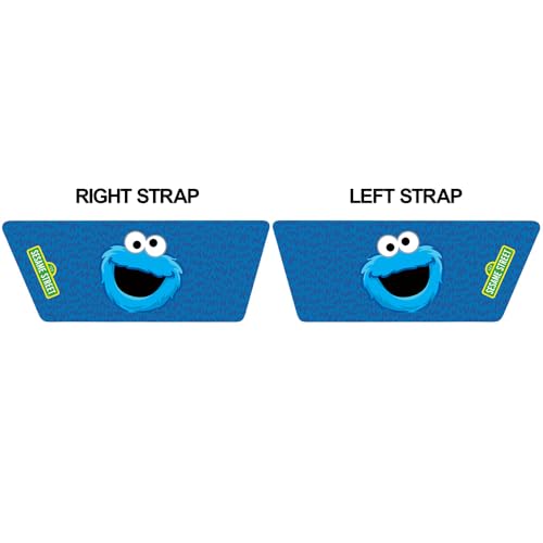 Popfunk Sesame Street Cookie Monster Face Unisex Adult Slides Sandals Officially Licensed Hypd Slydr Switch™2