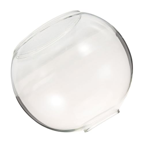 Image of Cabilock Double Hole Globe Glass Lamp Shade Pendant Light Cover Stylish Replacement for Home and Farmhouse Decor Easy Bulb Change