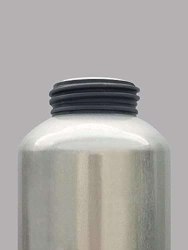 LAKEN Pone Tu Disposición Esta 0,6 Litros Perfecta Para Múltiples Usos Desd, Botella De Aluminio 6L Verde Classic Boca Ancha Unisex Adulto, Verde (Green), 600ml